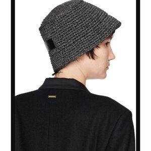 JW Anderson Bucket Hat Size 56 color silver 910 NWT mspr 240